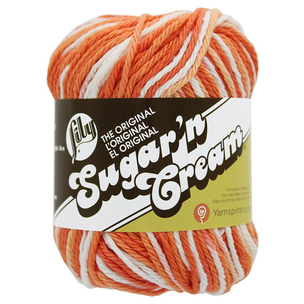 Spinrite, Sugar'n Cream, 100% Cotton, 4 ply, Yarn, Poppy Red